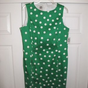 Anne Klein- Green Dress